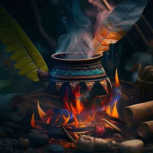 A poção de ayahuasca usada na história como uma tecnologia da consciência