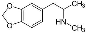 chemische structuur van mdma