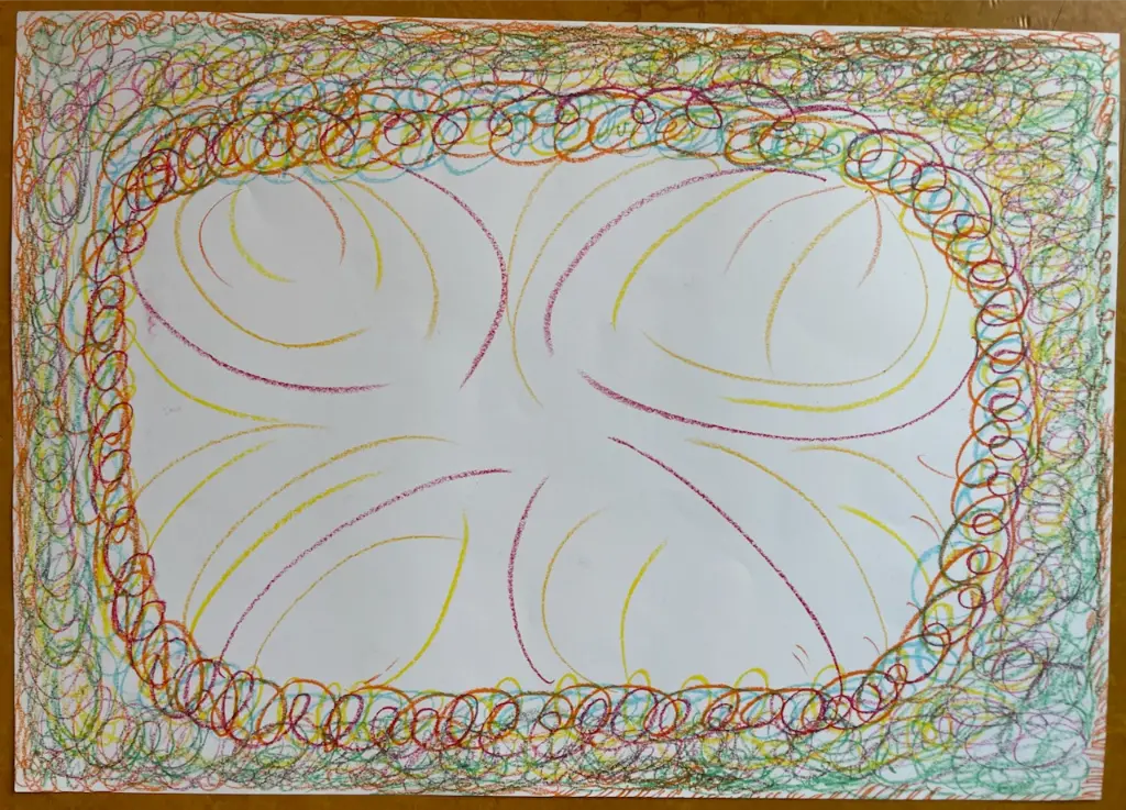 integration drawing after lucianas psychedelic ceremony