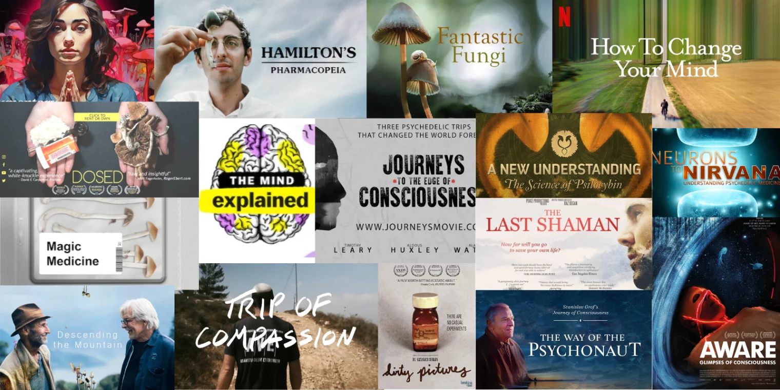 De 16 beste psykedeliske dokumentarfilmene