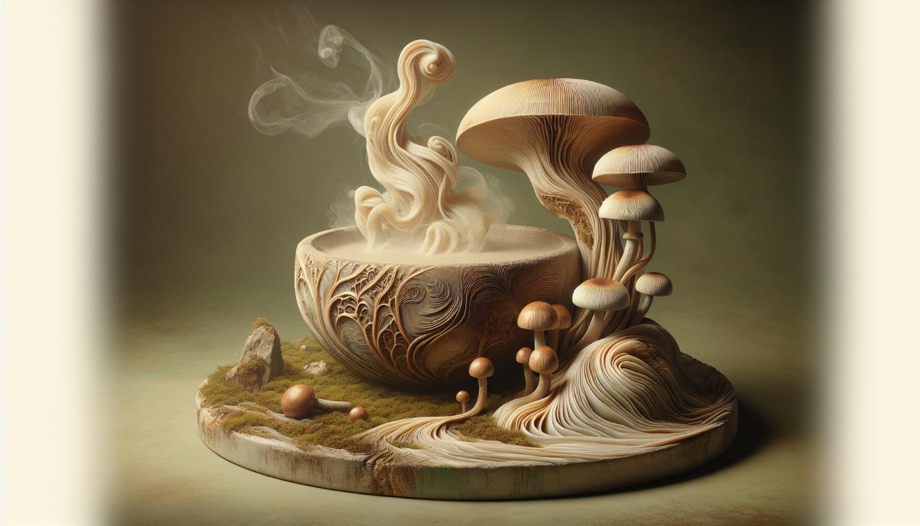 Illustration représentant l'Ayahuasca et la Psilocybine